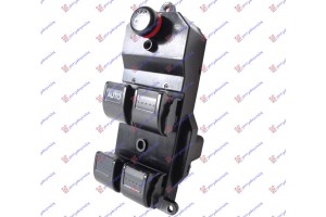 Διακοπτης ΠΑΡΑΘ. ΕΜΠ. 4/5Π(Τετραπλός)(20pin) Μαυρο Αριστερα Honda Civic Sedan 01-04 - 078107172