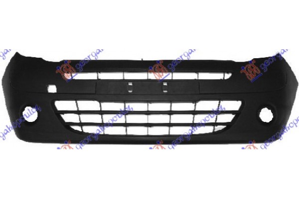 Προφυλακτηρας Εμπρος Μαυρος Με ΠΡΟΒ. Renault Kangoo 08-13 - 078403380