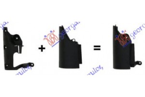 Ακρο Προφυλακτηρα Πισω Ανω (ΜΟΝΗ ΠΟΡΤΑ) Αριστερα Renault Kangoo 08-13 - 078403952