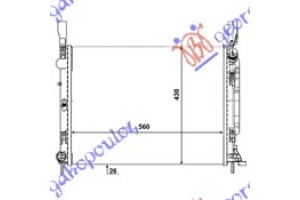 Ψυγειο 1.5 Dci (56x41.8x26) ΠΑΡ.ΔΙΑΓ Nissan Nv 250 19- - 578106320