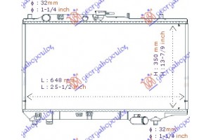 Ψυγ 1,6-1,8CC 16V +/-A/C(64,8x35) Mazda 323 F 90-94 - 078506300