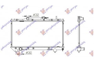 Ψυγειο 1,6-1,8CC 16V (32,5x66) (KOYO) Toyota Carina E/CORONA 91-95 - 078606305