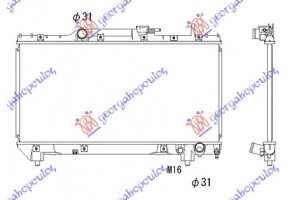 Ψυγειο 2,0i 16V Gt (32,5x66) Toyota Carina E/CORONA 91-95 - 078606310