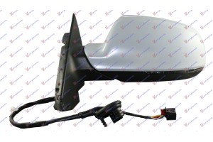 Καθρεφτης ΗΛ.ΘΕΡ. ΒΑΦ.ΗΛ.ΑΝ.3Π 10-(Μ/ΦΛ) (Α ΠΟΙΟΤΗΤΑ) (ASPHERICAL GLASS) Αριστερα Audi A3 08-12 - 079007587