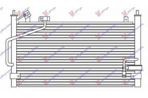 Ψυγειο A/C 1.5-1.8i16V (58x30.8) Mazda 323 Sdn 95-97 - 079506400