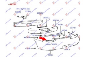 Αριστερα Βαση ΠΡΟΦ.ΟΠΙΣ.ΑΝΩ Ακραια (Γ) Hyundai Coupe 97-99