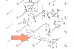 Γεφυρα Μηχανης (Γ) Hyundai Accent Sdn 94-97