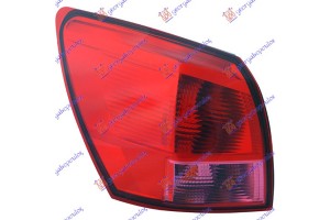 Φανος Πισω Εξω (Ε) Αριστερα Nissan Qashqai 07-10 - 080405822