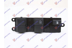 Διακοπτης ΠΑΡΑΘ. ΕΜΠ. (Τετραπλοs)ΜΕ Φωτιζομενα ΚΟΥΜΠΙΑ(16pin) Αριστερα Nissan Qashqai 07-10 - 080407174