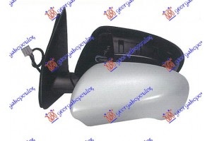 Καθρεφτης ΗΛΕΚ. ΘΕΡΜ. ΗΛ. ΑΝΑΚΛ. ΒΑΦ. (Ε (Α ΠΟΙΟΤΗΤΑ) (CONVEX GLASS) Αριστερα Nissan Qashqai 07-10 - 080407502