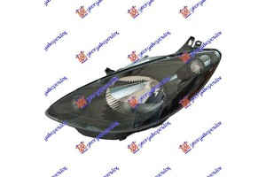 Αριστερα Φανος Εμπρος Μαυρος (ΜΕ ΜΟΤΕΡ) Peugeot 1007 05-09