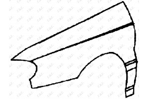 Αριστερα Φτερο Εμπρος (H) Hyundai Lantra 93-95