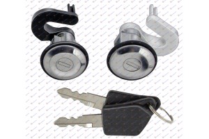 Αφαλος Πορτας ΕΜΠ. 5Π Σετ (2 ΤΕΜ.) Με Κλειδι (ΚΥΡΤΟ Κλιπ ΝΤΙΖΑΣ) Peugeot 106 92-95 - 083407210