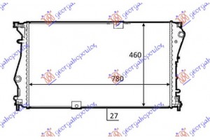 Ψυγειο Νερου 2.0 Dci Πετρελαιο ΜΗΧΑΝΙΚΟ/ΑΥΤΟΜΑΤΟ (780x468) Τυπου Valeo Nissan Primastar 06-16 - 081606340