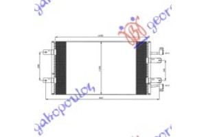 Ψυγειο A/C 2.5 Cdti (69x39) Opel Vivaro 06-14 - 083506430