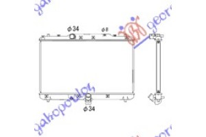 Ψυγειο 1.9 JTD-DDiS (375x650) (KOYO) Suzuki SX4 07-13 - 083706325