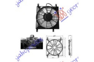 Βεντιλατερ ΨΥΓ. A/C 1.5i-1.6i16V Vvti Fiat Sedici 07- - 014106440