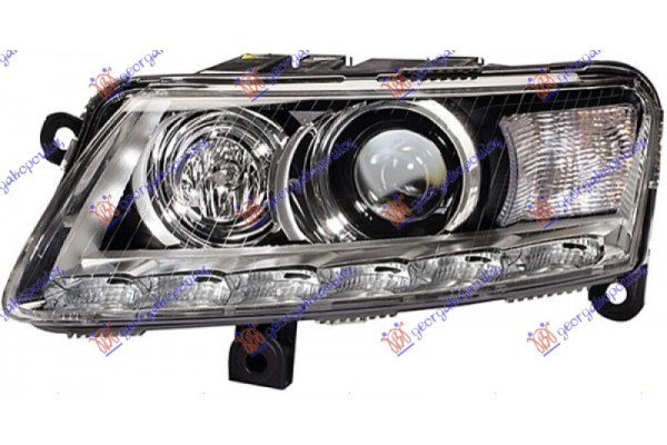 Αριστερα Φανος Εμπρος Bi-XENON Εξυπνο Με Φως Ημερας Led (HELLA) Audi A6 08-10