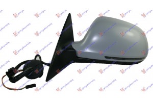 Καθρεφτης ΗΛΕΚ. ΘΕΡ. ΒΑΦ. (ΜΕ ΦΛ)(8 Ακιδ (Α ΠΟΙΟΤΗΤΑ) (ASPHERICAL GLASS) Αριστερα Audi A6 08-10 - 084707582