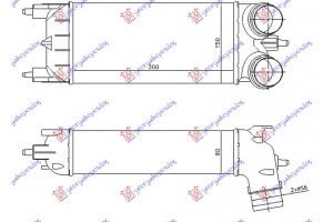 Ψυγειο Intercooler 1.6 Thp Βενζινη (300x150x80) Citroen C5 08-16 - 085706220