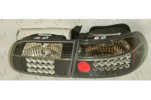 Φανος ΟΠΙΣ.ΣΕΤ Led Μαυρο 3Π Honda Civic H/B 92-96