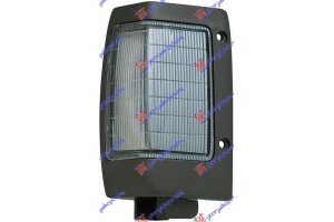 Γωνια Φλας Σκουρο Γκρι (Ε) Αριστερα Nissan P/U (D21) 2WD-4WD 92-97 - 086605497