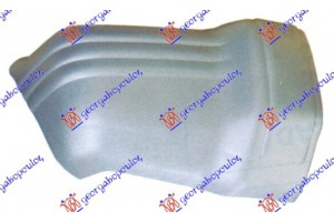 Δεξια Ακρο Προφυλακτηρα Εμπρος Μαυρο ME Τρυπες Mitsubishi Pajero 92-95