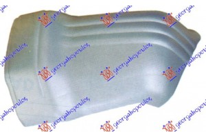 Αριστερα Ακρο Προφυλακτηρα Εμπρος Μαυρο ME Τρυπες Mitsubishi Pajero 92-95