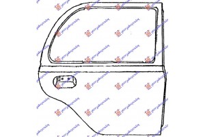 Δεξια Πορτα Πισω Nissan Micra (K11) 92-98