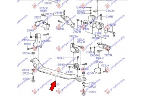 Γεφυρα Μηχανης (Γ) Hyundai Scoupe 92-95