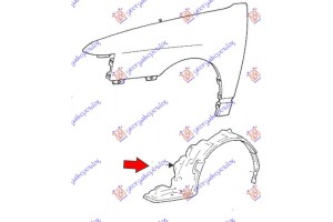 Αριστερα Θολος Εμπρος Πλαστικος Hyundai Scoupe 90-92