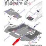 Ποδια Μηχανης Πλαστικη Hdi Citroen Berlingo 15-19 - 205000840