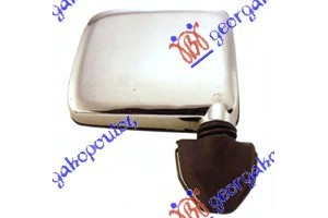 Καθρεφτης Μηχανικος Χειροκινητος Χρωμιο (FLAT GLASS) Δεξια Nissan P/U (D21) Single Cab 86-92 - 090207481