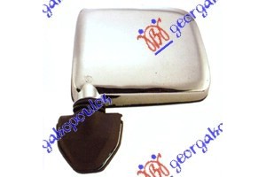 Καθρεφτης Μηχανικος Χειροκινητος Χρωμιο (FLAT GLASS) Αριστερα Nissan P/U (D21) Single Cab 86-92 - 090207482