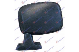 Καθρεφτης Μηχανικος Χειροκινητος Μαυρος Κοντος (FLAT GLASS) Αριστερα Toyota HI-LUX (RN 30/40) 79-84 - 090307482