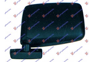 Καθρεφτης Μηχανικος Χειροκινητος Μαυρος (FLAT GLASS) Αριστερα Nissan P/U (720) 84-85 - 091007482