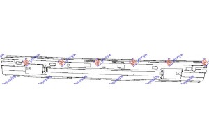 Τραβερσα Προφυλακτηρος Εμπρ Nissan Sunny (B11) 85-86