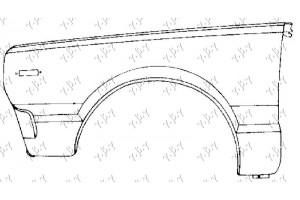 Αριστερα Φτερο Εμπρος Nissan Cherry (N10) 79-83
