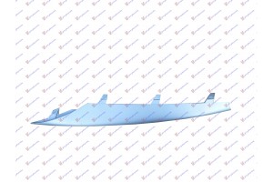 Διακοσμητικο Διχτυου Προφυλακτηρα Εμπρος Ασημι Αριστερα Bmw X5 (E70) 07-10 - 093304812