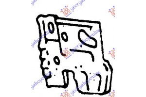 Αριστερα Φανοστατης Εμπρος Μεταλλικος Toyota Corolla (KE 75) 81-83