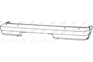 ΠΡΟΦΥΛ. Πισω Πλαστικος Suzuki Alto SS40/80