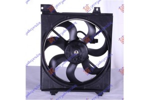 Βεντιλατερ Ψυγειου Κομπλε Βενζινη Kia Rio 05-11 - 094606430