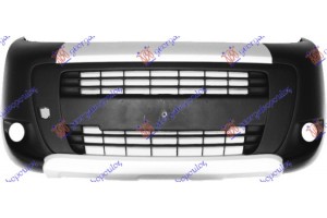 Προφυλακτηρας Εμπρος Fiorino Combi (ΜΕ ΠΡΟΒΟΛΕΙΣ) (ΑΣΗΜΙ Φασα & Ασημι ΣΠΟΙΛΕΡ) Fiat FIORINO/QUBO 08-16 - 094903650