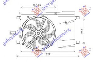 ΒΕΝΤΙΛ. ΨΥΓ. Κομπλε (ΒΕΝΖ) -AC (MAHLE Behr Premium LINE) Citroen Nemo 08- - 045306470