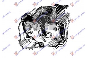 Κλειδαρια Πορτας Συρωμενης ΗΛΕΚΤ/ΚΗ (3pin) Δεξια Citroen Nemo 08- - 045307226