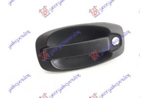 Χερουλι Πορτας Εμπρος & Πλαινη Εξω Κομπλε Με Κλειδι Αριστερα Citroen Nemo 08- - 045307847