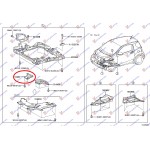 Ποδια Μηχανης Πλαστικη Δεξια Toyota Iq 09-16 - 095100831