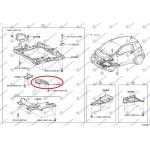 Ποδια Μηχανης Πλαστικη Αριστερα Toyota Iq 09-16 - 095100832