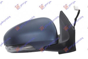 Καθρεφτης ΗΛΕΚΤ. ΘΕΡΜΑΙΝ. ΒΑΦΟΜ. Με Φλας (CONVEX GLASS) Δεξια Toyota Iq 09-16 - 095107481