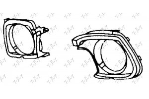 Αριστερα Στεφανι Φανου Honda Civic H/B 80-81